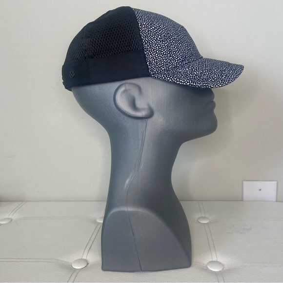 Lululemon Black White Speckled Design Baller Cap Adjustable Snapback Hat main image 5